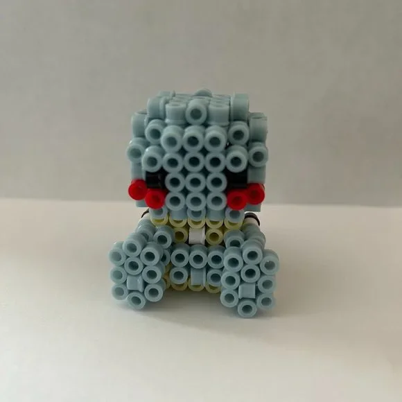 Hand Crafted Other 3d Perler Bead Figurine Of Squirtle Poshmark